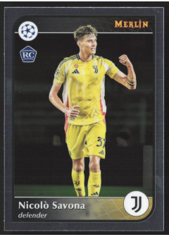 Nicolò Savona, Kartička, Topps Merlin UEFA Club Competitions 2024-25, BASE