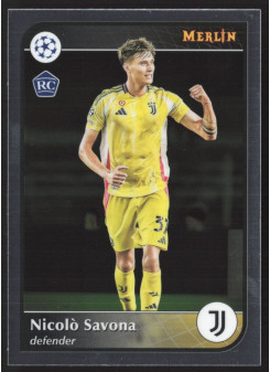 Nicolò Savona, Kartička, Topps Merlin UEFA Club Competitions 2024-25, BASE