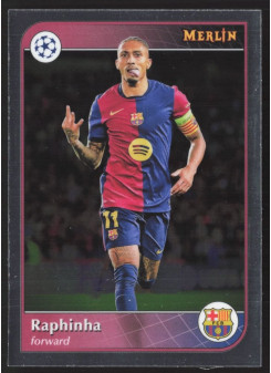 Raphinha, Kartička, Topps Merlin UEFA Club Competitions 2024-25, BASE