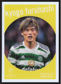 Kyogo Furuhashi, Kartička, Topps Chrome UEFA Club Competitions 2022-2023, INSERT
