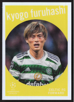 Kyogo Furuhashi, Kartička, Topps Chrome UEFA Club Competitions 2022-2023, INSERT