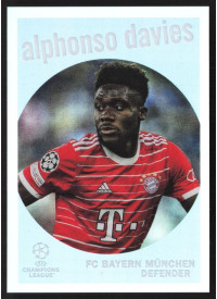 Alphonso Davies, Kartička, Topps Chrome UEFA Club Competitions 2022-2023, INSERT