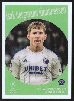 Isak Bergmann Johannesson, Kartička, Topps Chrome UEFA Club Competitions 2022-2023, INSERT