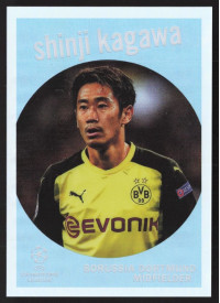 Shinji Kagawa, Kartička, Topps Chrome UEFA Club Competitions 2022-2023, INSERT