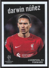 Darwin Nunez, Kartička, Topps Chrome UEFA Club Competitions 2022-2023, INSERT