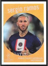 Sergio Ramos, Kartička, Topps Chrome UEFA Club Competitions 2022-2023, INSERT