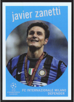 Javier Zanetti, Kartička, Topps Chrome UEFA Club Competitions 2022-2023, INSERT
