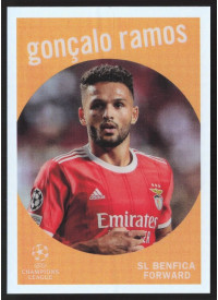 Goncalo Ramos, Kartička, Topps Chrome UEFA Club Competitions 2022-2023, INSERT