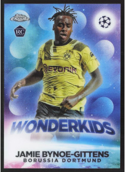 Jamie Bynoe-Gittens, Kartička, Topps Chrome UEFA Club Competitions 2022-2023, INSERT