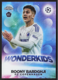 Roony Bardghji, Kartička, Topps Chrome UEFA Club Competitions 2022-2023, INSERT