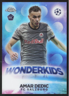 Amar Dedic, Kartička, Topps Chrome UEFA Club Competitions 2022-2023, INSERT