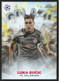 Luka Sucic, Kartička, Topps Chrome UEFA Club Competitions 2022-2023, INSERT