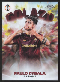 Paulo Dybala, Kartička, Topps Chrome UEFA Club Competitions 2022-2023, INSERT