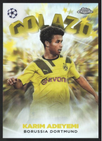 Karim Adeyemi, Kartička, Topps Chrome UEFA Club Competitions 2022-2023, INSERT