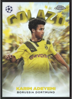 Karim Adeyemi, Kartička, Topps Chrome UEFA Club Competitions 2022-2023, INSERT