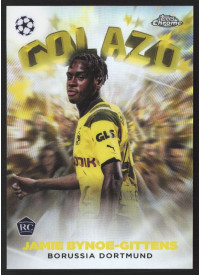 Jamie Bynoe-Gittens, Kartička, Topps Chrome UEFA Club Competitions 2022-2023, INSERT