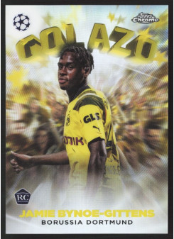 Jamie Bynoe-Gittens, Kartička, Topps Chrome UEFA Club Competitions 2022-2023, INSERT