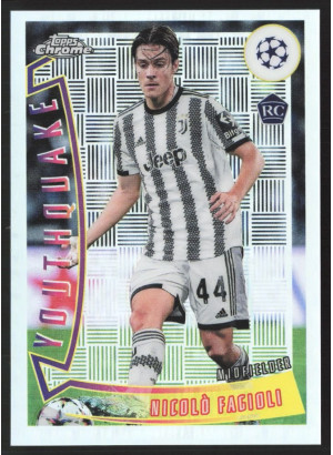 Nicolo Fagioli, Card, Topps Chrome UEFA Club Competitions 2022-2023, INSERT