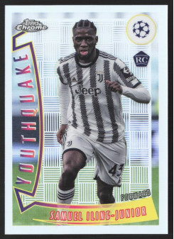 Samuel Iling-Junior, Kartička, Topps Chrome UEFA Club Competitions 2022-2023, INSERT