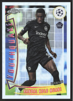 Randal Kolo Muani, Kartička, Topps Chrome UEFA Club Competitions 2022-2023, INSERT