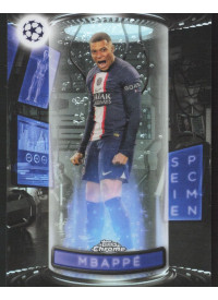 Kylian Mbappe, Kartička, Topps Chrome UEFA Club Competitions 2022-2023, INSERT