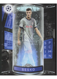 Benjamin Sesko, Kartička, Topps Chrome UEFA Club Competitions 2022-2023, INSERT