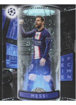Lionel Messi, Kartička, Topps Chrome UEFA Club Competitions 2022-2023, INSERT