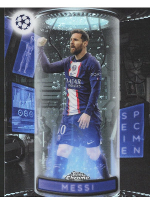 Lionel Messi, Card, Topps Chrome UEFA Club Competitions 2022-2023, INSERT