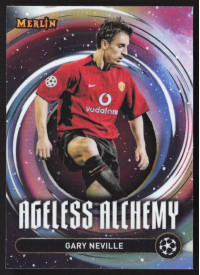 Gary Neville, Kartička, Topps Merlin UEFA Club Competitions 2024-25, INSERT