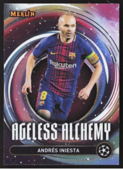 Andrés Iniesta, Kartička, Topps Merlin UEFA Club Competitions 2024-25, INSERT