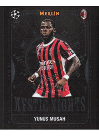 Yunus Musah, Kartička, Topps Merlin UEFA Club Competitions 2024-25, INSERT