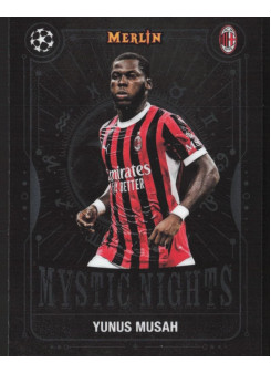 Yunus Musah, Kartička, Topps Merlin UEFA Club Competitions 2024-25, INSERT