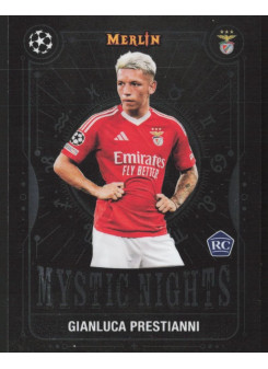 Gianluca Prestianni, Kartička, Topps Merlin UEFA Club Competitions 2024-25, INSERT