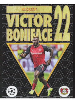Victor Boniface, Kartička, Topps Merlin UEFA Club Competitions 2024-25, INSERT