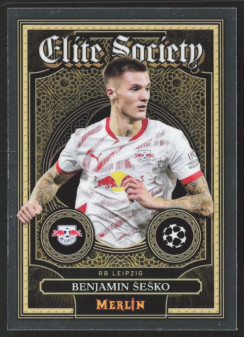 Benjamin Šeško, Kartička, Topps Merlin UEFA Club Competitions 2024-25, INSERT