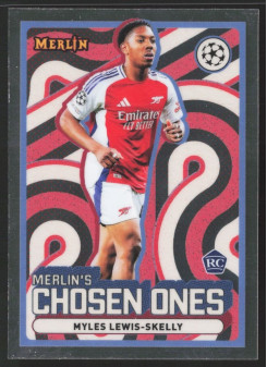 Myles Lewis-Skelly, Kartička, Topps Merlin UEFA Club Competitions 2024-25, INSERT