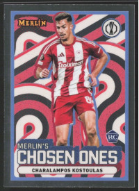Charalampos Kostoulas, Kartička, Topps Merlin UEFA Club Competitions 2024-25, INSERT