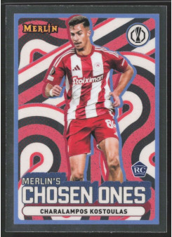 Charalampos Kostoulas, Kartička, Topps Merlin UEFA Club Competitions 2024-25, INSERT