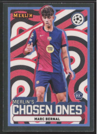 Marc Bernal, Kartička, Topps Merlin UEFA Club Competitions 2024-25, INSERT