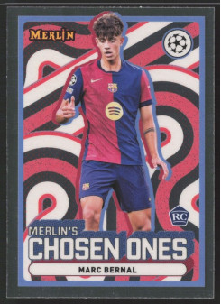 Marc Bernal, Kartička, Topps Merlin UEFA Club Competitions 2024-25, INSERT