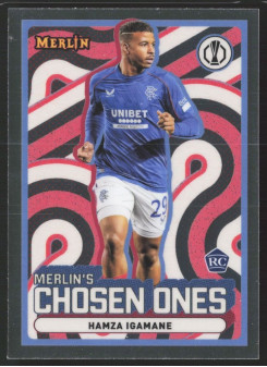 Hamza Igamane, Kartička, Topps Merlin UEFA Club Competitions 2024-25, INSERT