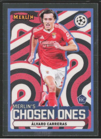Álvaro Carreras, Kartička, Topps Merlin UEFA Club Competitions 2024-25, INSERT
