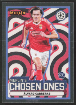 Álvaro Carreras, Kartička, Topps Merlin UEFA Club Competitions 2024-25, INSERT