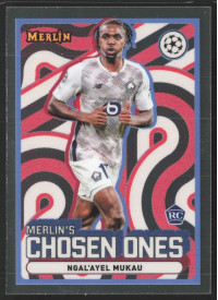 Ngal'ayel Mukau, Kartička, Topps Merlin UEFA Club Competitions 2024-25, INSERT
