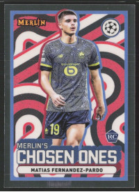 Matias Fernandez-Pardo, Kartička, Topps Merlin UEFA Club Competitions 2024-25, INSERT