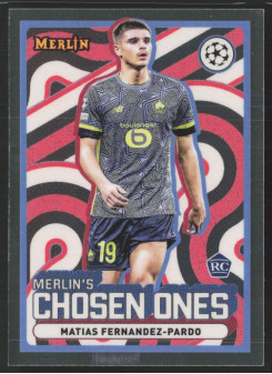 Matias Fernandez-Pardo, Kartička, Topps Merlin UEFA Club Competitions 2024-25, INSERT