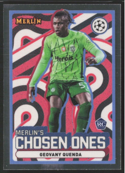 Geovany Quenda, Kartička, Topps Merlin UEFA Club Competitions 2024-25, INSERT