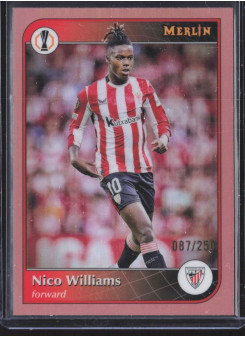 Nico Williams, Kartička, Topps Merlin UEFA Club Competitions 2024-25, LIMIT