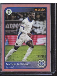Nicolas Jackson, Kartička, Topps Merlin UEFA Club Competitions 2024-25, LIMIT