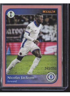 Nicolas Jackson, Kartička, Topps Merlin UEFA Club Competitions 2024-25, LIMIT